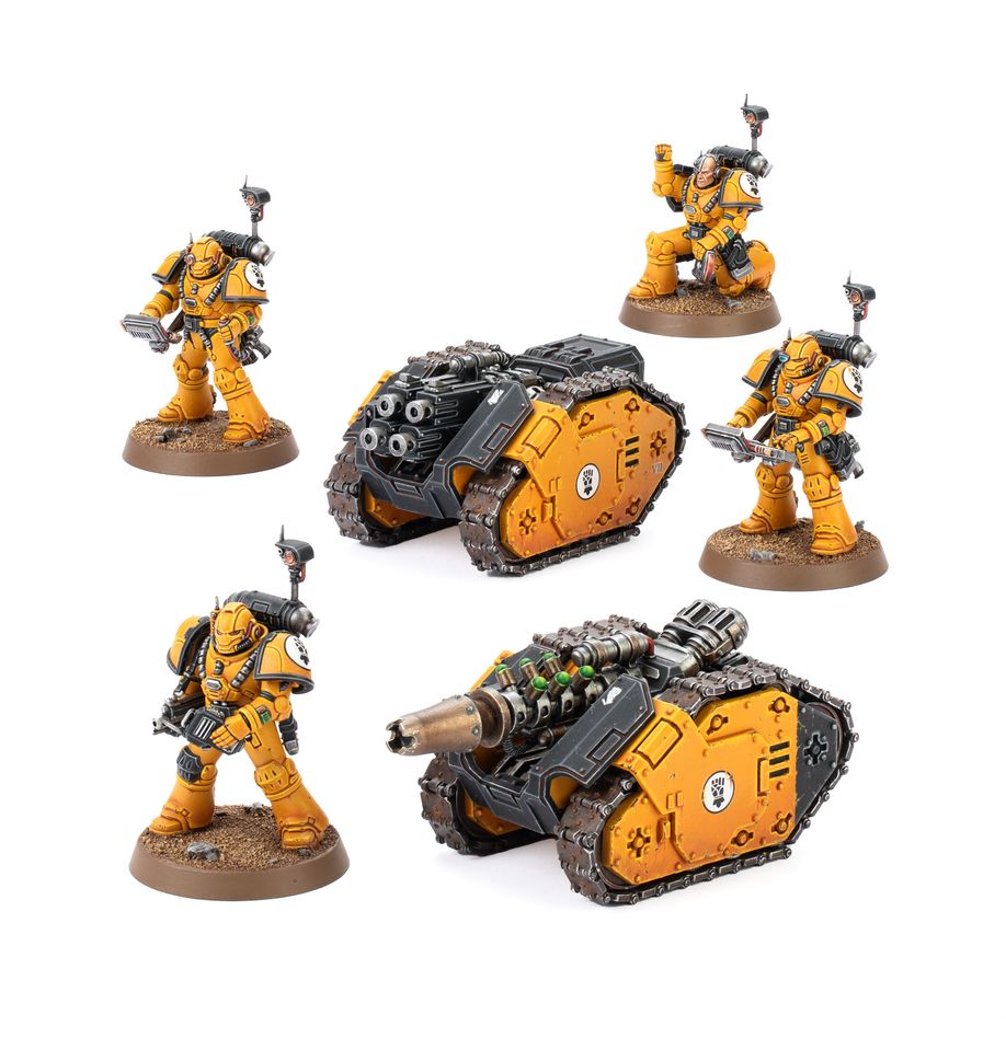 Horus Heresy Rapier-Batterie mit Schweren Boltern und Gravitonkanone Horus Heresy Rapier-Batterie mit Schweren Boltern und Gravitonkanone