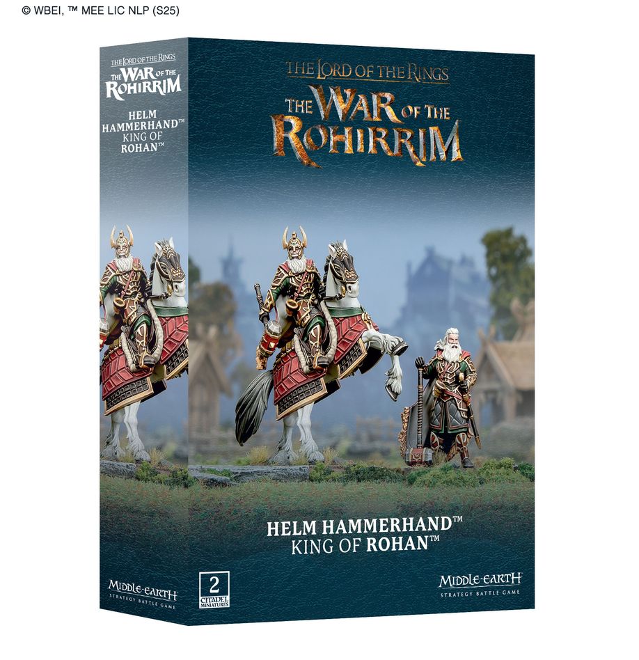 M-E SBG: HELM HAMMERHAND KING OF ROHAN M-E SBG: HELM HAMMERHAND KING OF ROHAN