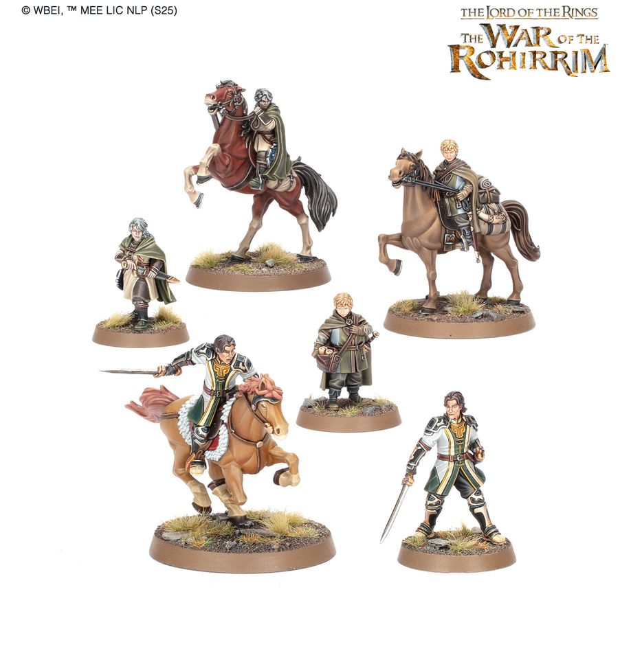 Fréaláf Hildesohn™, Olwyn™ & Lief™, Helden von Rohan™ Fréaláf Hildesohn™, Olwyn™ & Lief™, Helden von Rohan™