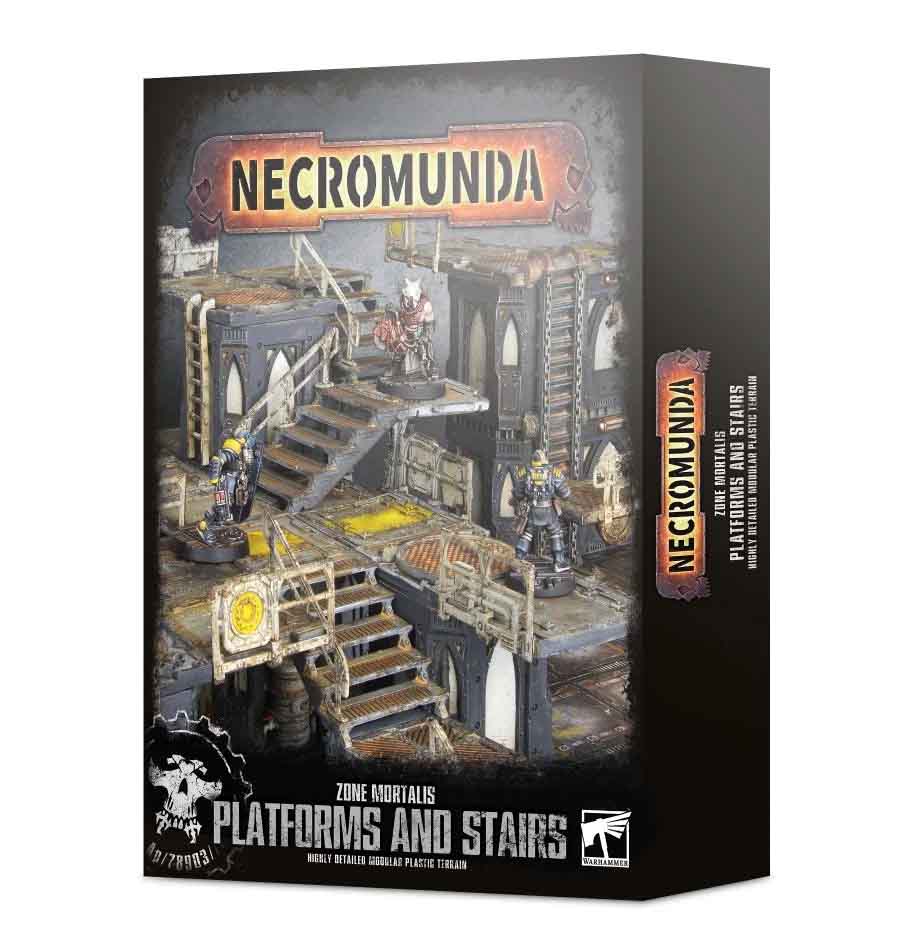 Necromunda: Plattformen und Treppen der Zone Mortalis